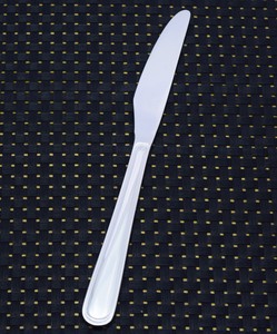 【燕三条】【日本製】18-8 ブライト デザートナイフ(共柄) 鋸刃