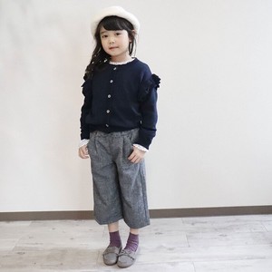 Kids' Full-Length Pant Wool Blend Wide Pants 100 ~ 140cm