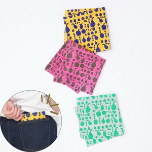 Handkerchief Pocket Block Print