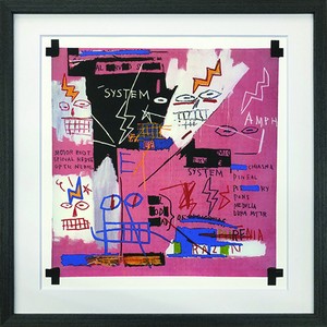 アートフレーム　バスキア Jean-Michel Basquiat Six Fifty, 1982
