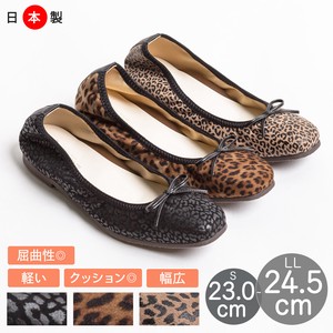 基本款女鞋 芭蕾舞鞋 女士 新商品 褶边/木耳边 浅口鞋 立即发货 日本制造