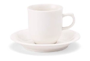White American Cup Saucer 10 24