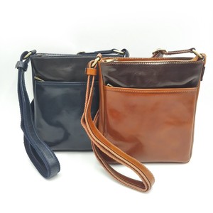 Cow Leather Combi Shoulder Bag Italy Cow Leather