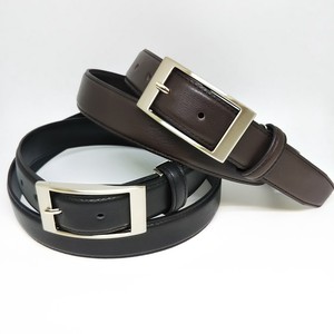 Belt Cattle Leather M Buckle Belt Made in Japan