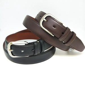 30 mm Oil smooth Belt Made in Japan Cow Leather