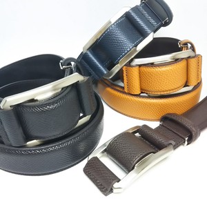Belt Cattle Leather M Made in Japan