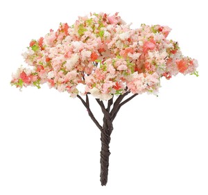 ジオラマ模型　春の樹木　1／100　10個組