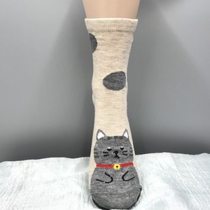 短袜 女士 动物 猫