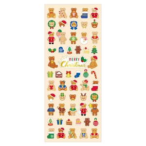 Stickers Winter Selection Christmas Bear