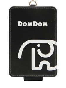 ドムドムハンバーガー ICカードケース ブラック MDOM-05B
