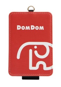 ドムドムハンバーガー ICカードケース レッド MDOM-05A