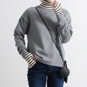 T-shirt/Tee Pullover Wool-Lined Simple