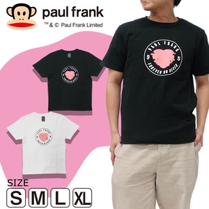 PAUL FRANK ポールフランク ハート Tシャツ メンズ 半袖 ブラック ホワイト  S M L XL