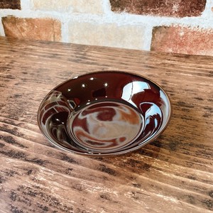 スモーキーブラウン 浅型ボウル 日本製 美濃焼 食器 陶器 うつわ 深皿 浅鉢 洋風 おしゃれ サラダ シンプル
