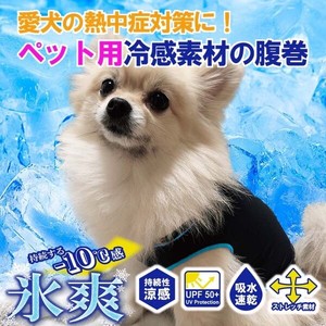 【特価】熱中症対策 お散歩ウェア 冷感インナー 犬 猫 日本製 持続性冷感素材 皮膚保護服 小型犬