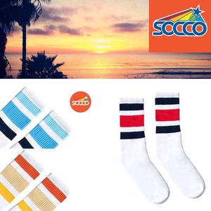 SOCCO 3-Stripe Crew 20668