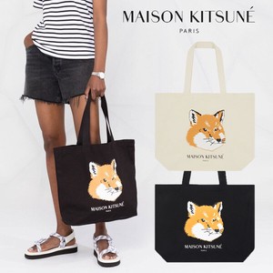 Maison Kitsune トートバック 鞄 BLACK/ECRW メゾンキツネ