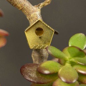 タイニーバードハウス　ミニチュア　鳥小屋　ガーデニング　アクセサリー