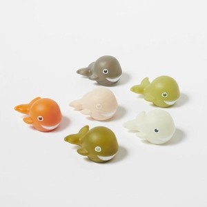 バススクイーター　ホエール　6個セット　おもちゃ　お風呂　かわいい　おしゃれ　こども部屋