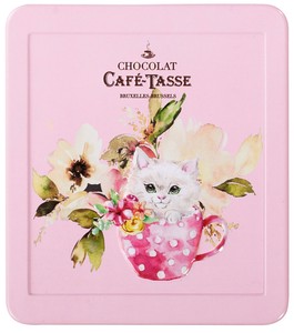 【Cafe-Tasse】ミニタブレットアソート　ネコ缶18P　162g