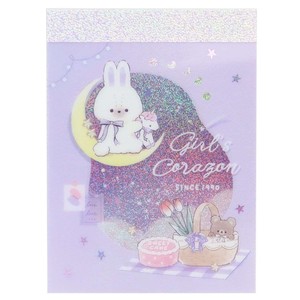 Memo Pad Girls Mini-Mini Memo Pad Rabbit