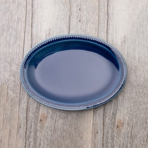 大餐盘/中餐盘 蓝色 21cm