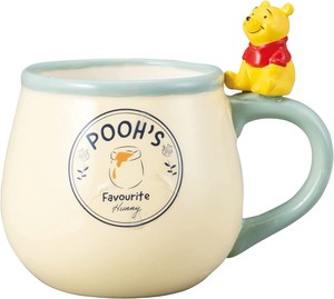 Winnie The Pooh Figure Attached Mug