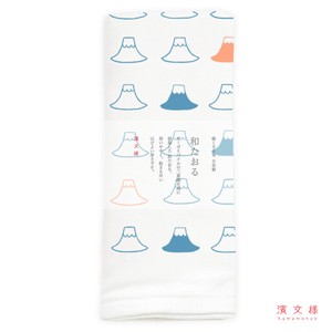 Hand Towel Face Mt.Fuji Made in Japan