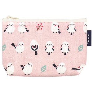 Pouch Shimaenaga Pink Made in Japan
