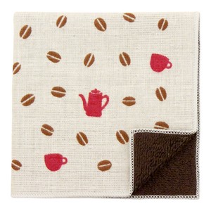 Towel Handkerchief Coffee Shop Made in Japan