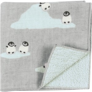 Towel Handkerchief Penguin Good Friends Made in Japan