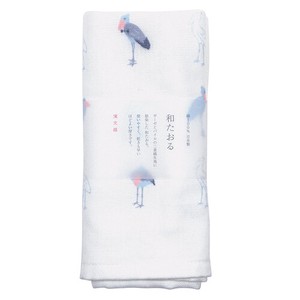 Hand Towel Shoebill Face Made in Japan