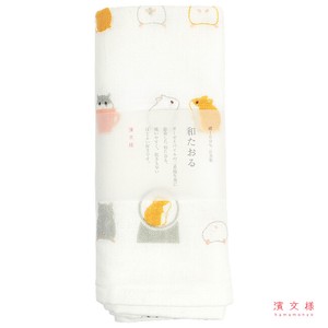 Hand Towel Love Face Hamster Made in Japan