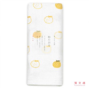 洗脸毛巾 柚子 日本制造