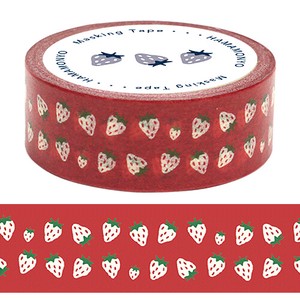 Washi Tape Strawberry Made in Japan