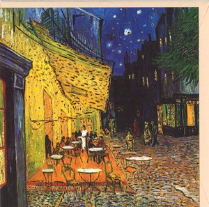 Greeting Card Foil Stamping Van Gogh