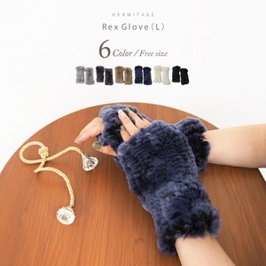 Rex Glove Long Hand Warmer Cuffs Glove Smartphone Free Size