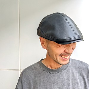 Leather Synthetic Leather Flat cap Plain Hats & Cap Unisex