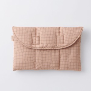 Clutch Beige Quilted Check