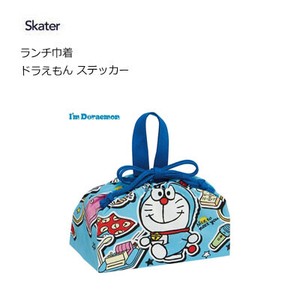 Lunch Bag Sticker Doraemon Skater