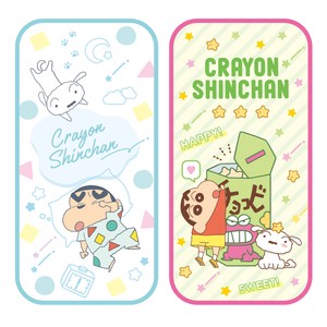 T'S FACTORY Face Towel Crayon Shin-chan Pastel 2-pcs set