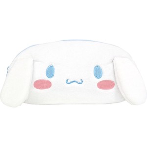 T'S FACTORY Pen Case Pouch Sanrio Cinnamoroll Face Plushie