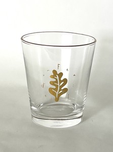 金の葉グラス1761
