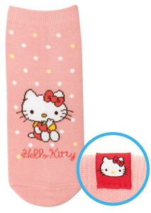 Character For adults Attached Tag Socks Hello Kitty Adult Socks 22 24 cm