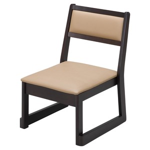 ［木］宴高椅子 ベージュ（レザー） SH35