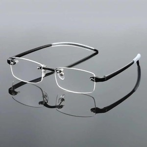 老眼鏡　リムレス　メンズ 　 レディース　超軽量　フレームレス　眼鏡 YMA1339