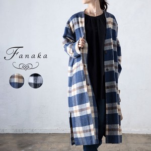 大衣 格纹 Fanaka
