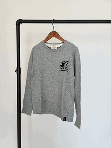 Sweatshirt Brushed Tops L Embroidered