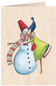 Greeting Card Snowman