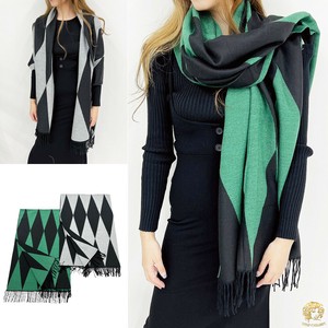 Stole Diamond-Patterned